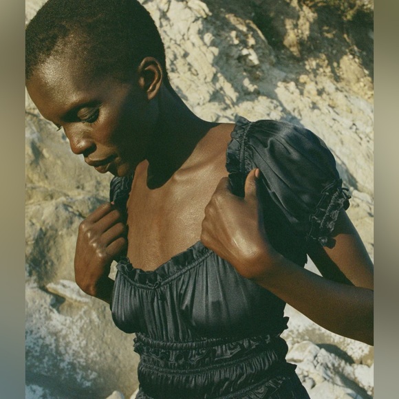 DOEN LEANNE DRESS IN NAVY, brand new, never worn, No flaws. - Picture 6 of 16